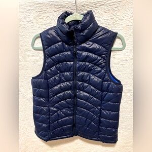 Old Navy Blue Quilted Puffer Vest
